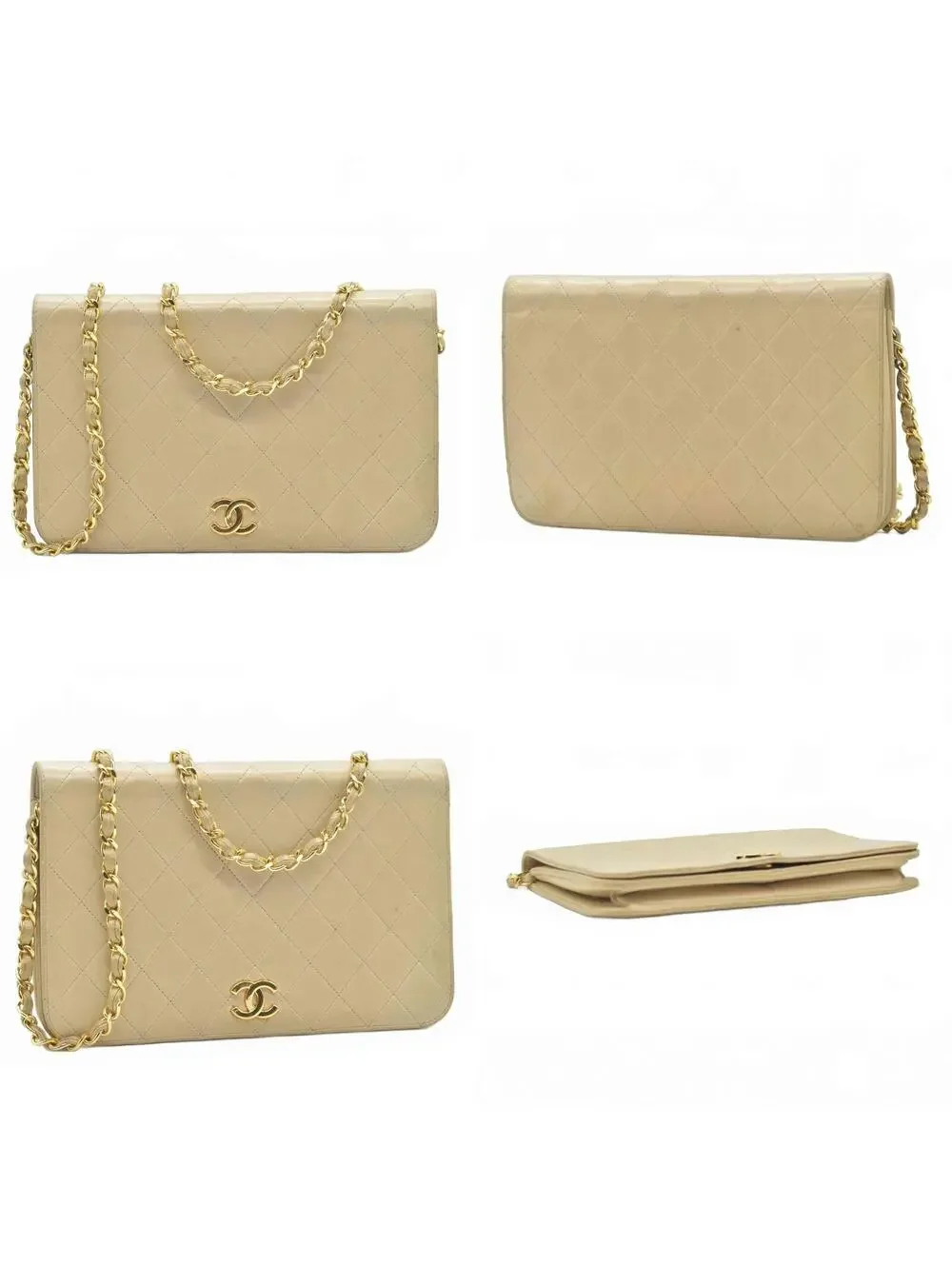 Chanel Timeless Classic Quilted Single Flap with 24K GHW